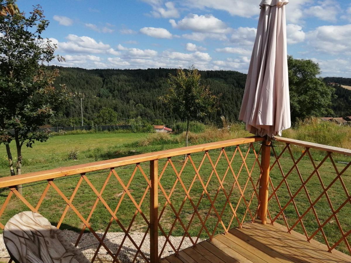 Le Chalet Des Etoiles Champagnac-le-Vieux 외부 사진