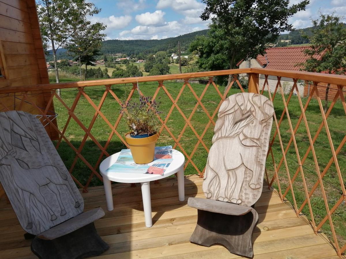 Le Chalet Des Etoiles Champagnac-le-Vieux 외부 사진