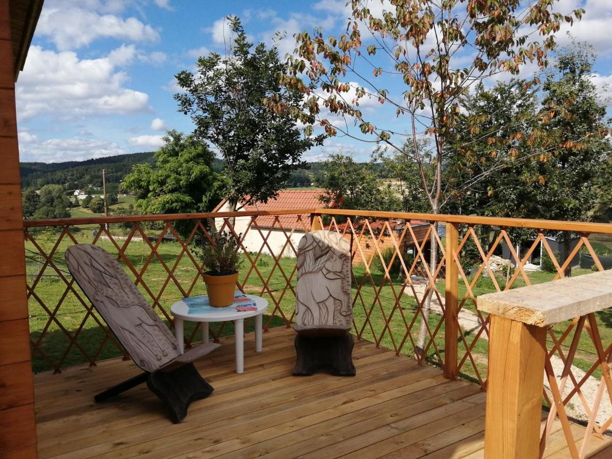 Le Chalet Des Etoiles Champagnac-le-Vieux 외부 사진