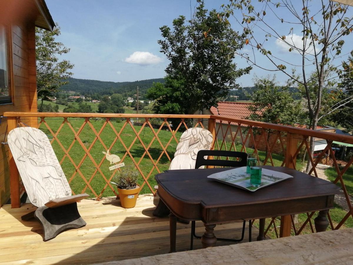 Le Chalet Des Etoiles Champagnac-le-Vieux 외부 사진